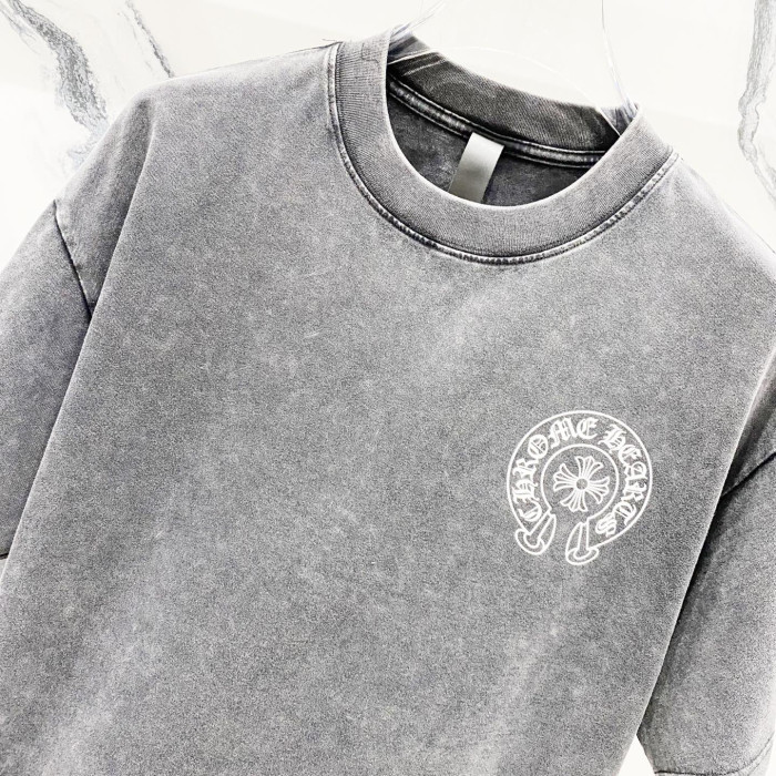 Chrome Hearts Short Sleeve Shirt The make old cross-shaped letters CP00110