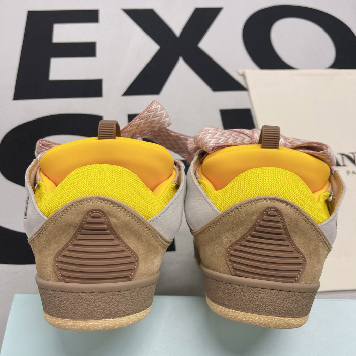 lanvin leather curb beige yellow h200509