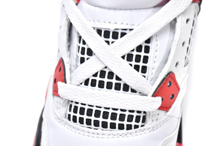 air jordan 4 retro ps fire red kids