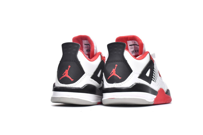 air jordan 4 retro ps fire red kids
