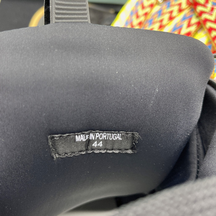 lanvin leather curb black