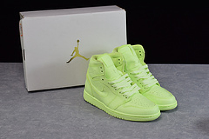 air jordan 1 retro high barely volt ah7389-700