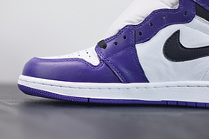 air jordan 1 retro high court purple white 555088-500
