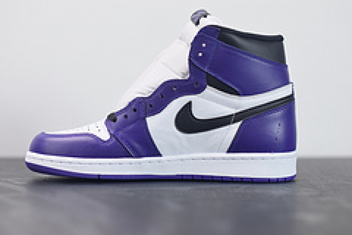 air jordan 1 retro high court purple white 555088-500