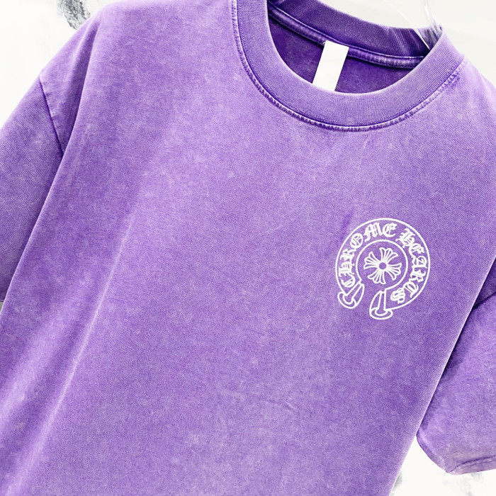 Chrome Hearts Short Sleeve Shirt The make old cross-shaped letters CP00110