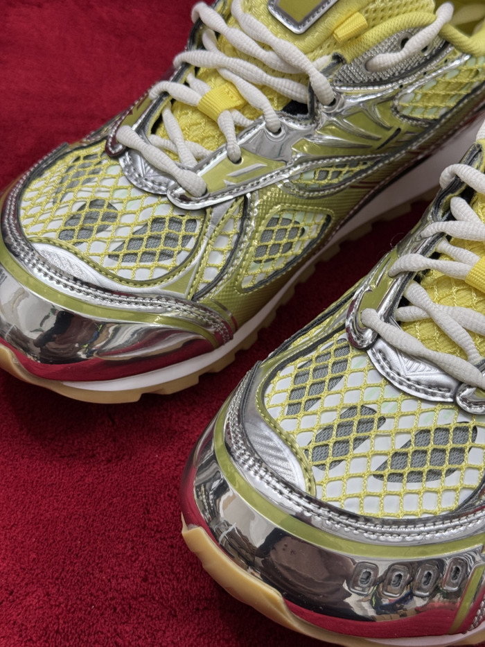 Bottega Veneta Orbit Silver Yellow bv25487