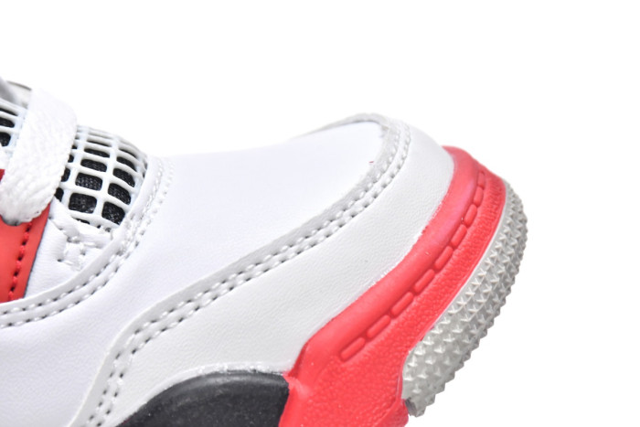 air jordan 4 retro ps fire red kids