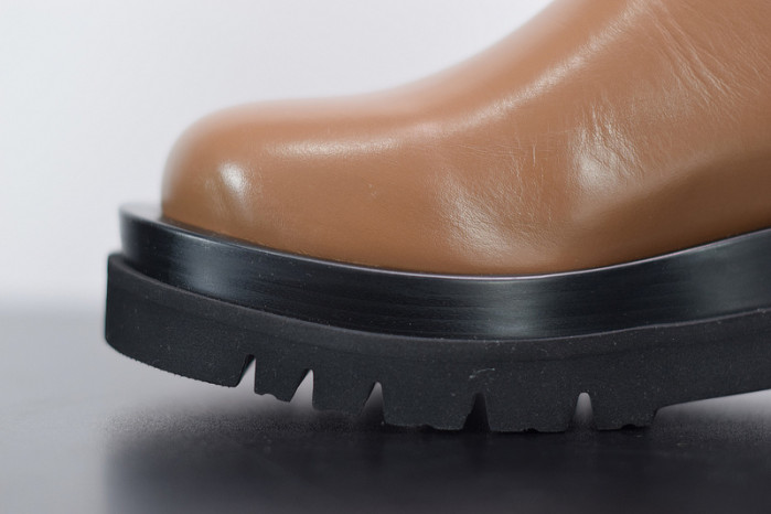 Bottega Veneta Chelsea Tire Leather high Boot