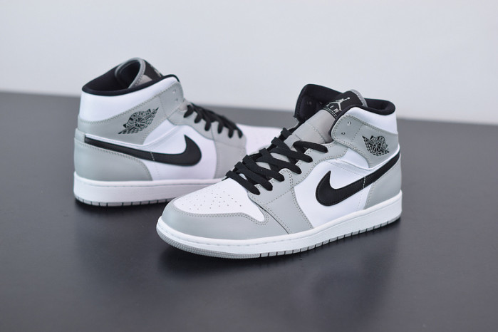 air jordan 1 mid light smoke grey 554724-092