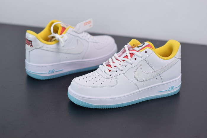 nike air force 1 low white yellow cz8132-100