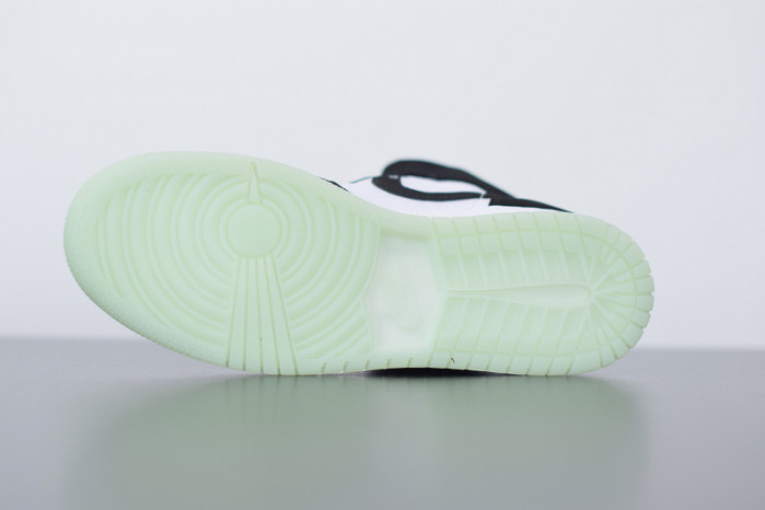 air jordan 1 mid white black teal tint (gs) bq6931-103