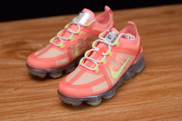 nike air vapormax 2019 pink tint barely volt ar6632-602