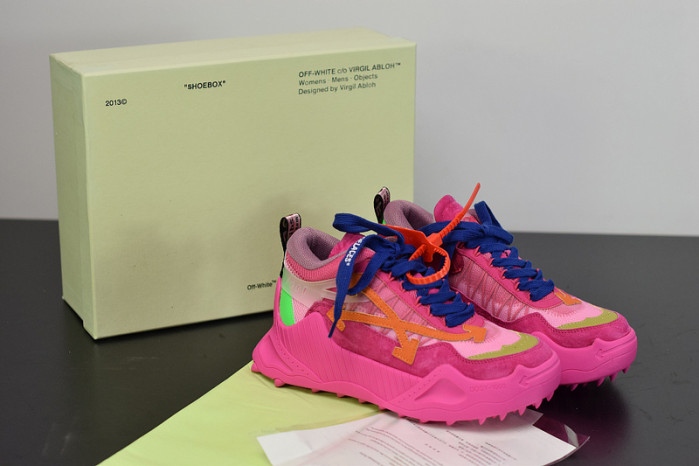 off-white c/o odsy-1000 sneakers rose red