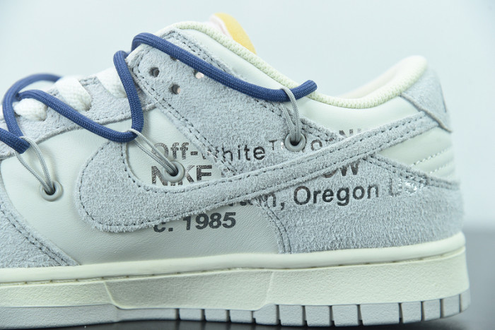 off-white x nike sb dunk low “18 of 50” ow dj0950-112