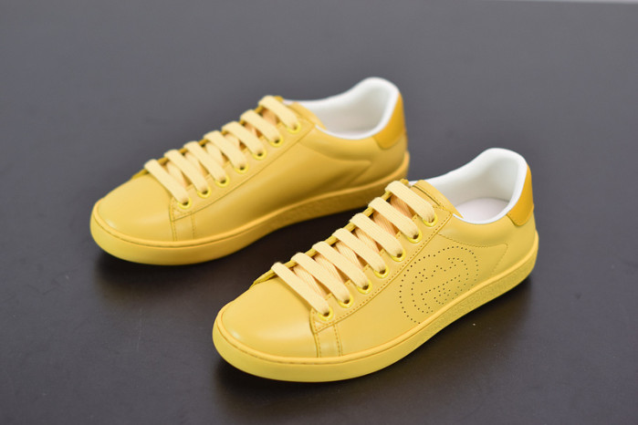 gci low top sneaker yellow g011