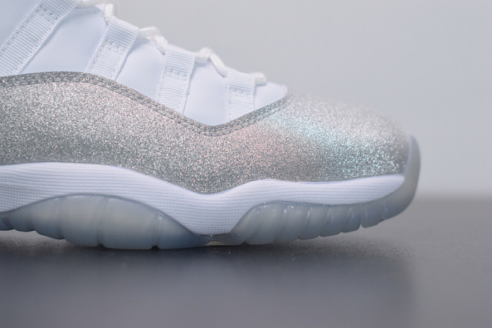 air jordan 11 retro white metallic silver ar0715-100