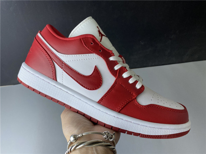 air jordan 1 low gym red white 553558-611
