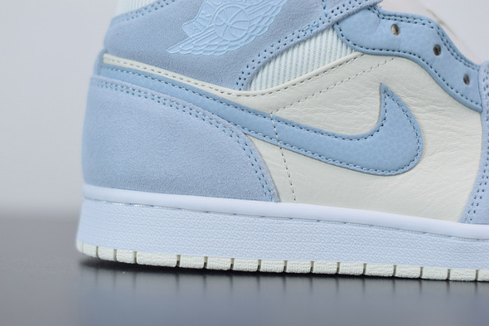 air jordan 1 mid mixed textures blue da4666-100