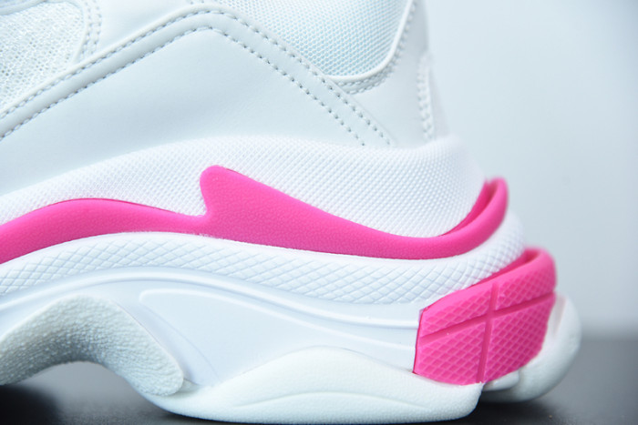 balcia triple s sneaker fluo pink white