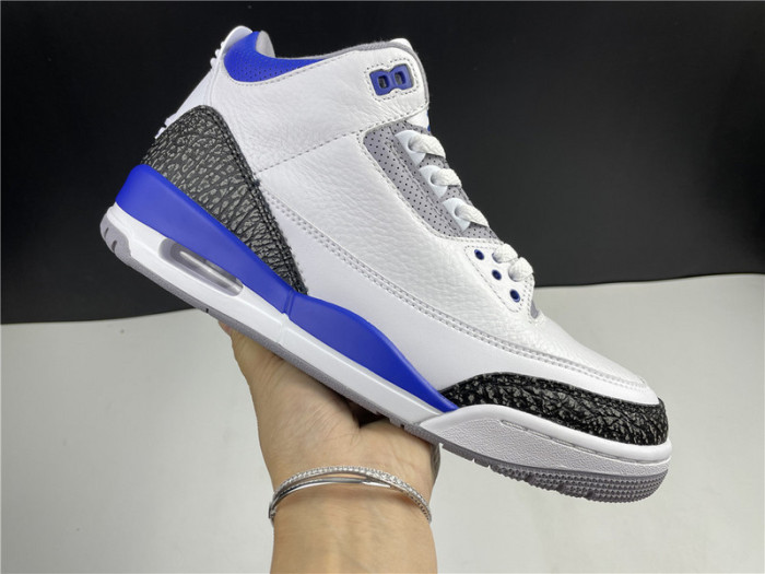 air jordan retro 3 racer blue ct8532-145