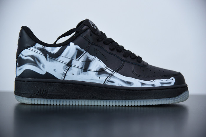 nike air force 1 low black skeleton bq7541-001