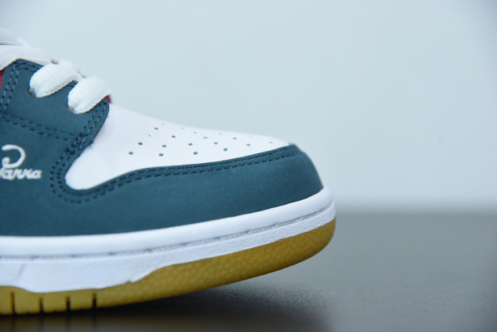 parra nike sb dunk low 2021 dh7695-100