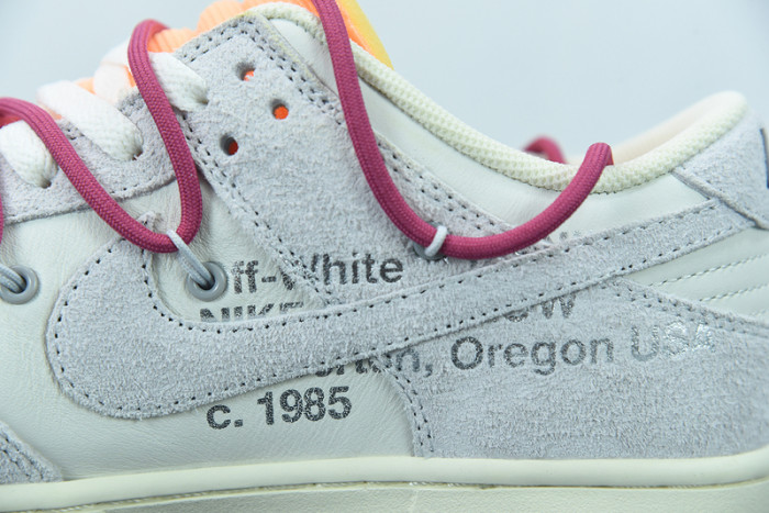 off-white x nike sb dunk low “35 of 50” ow dj0950-114
