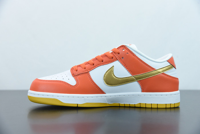 nike dunk low golden orange dq4690-800
