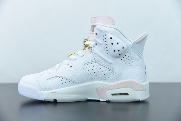 air jordan 6 wmns “gold hoops” dh9696-100