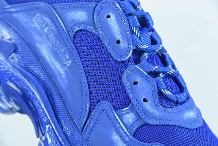 balcia triple s sneaker faded blue