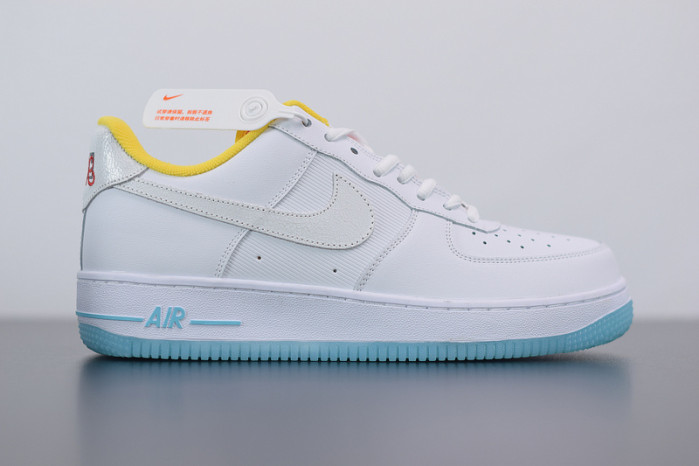 nike air force 1 low white yellow cz8132-100