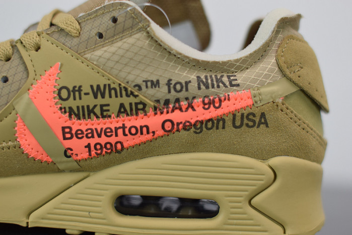 nike air max 90 off-white desert ore aa7293-200