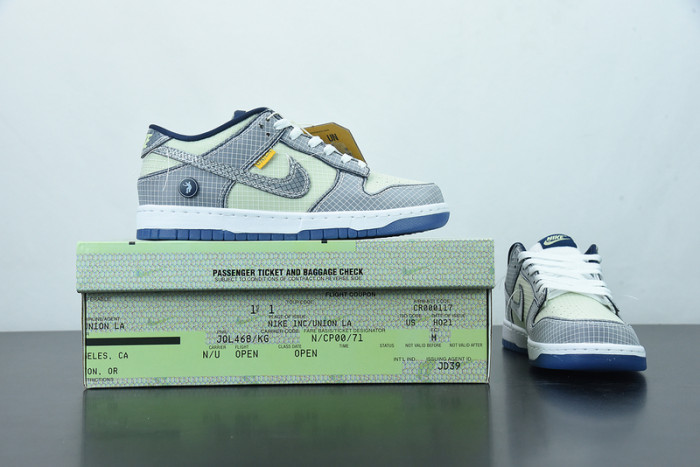 nike dunk low union passport pack pistachio dj9649-401