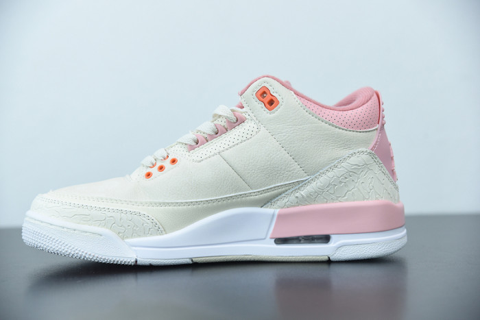 air jordan 3 retro sail rust pink ck9246-116
