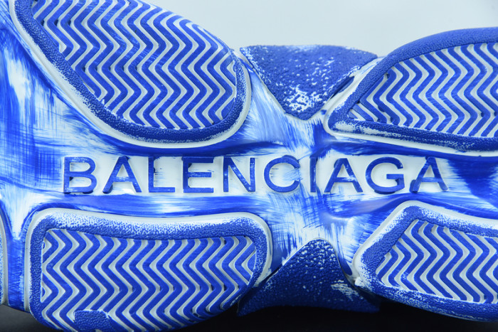 balcia triple s sneaker faded blue