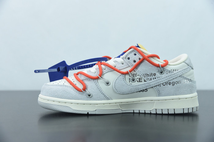 off-white x nike sb dunk low “13 of 50” ow dj0950-110