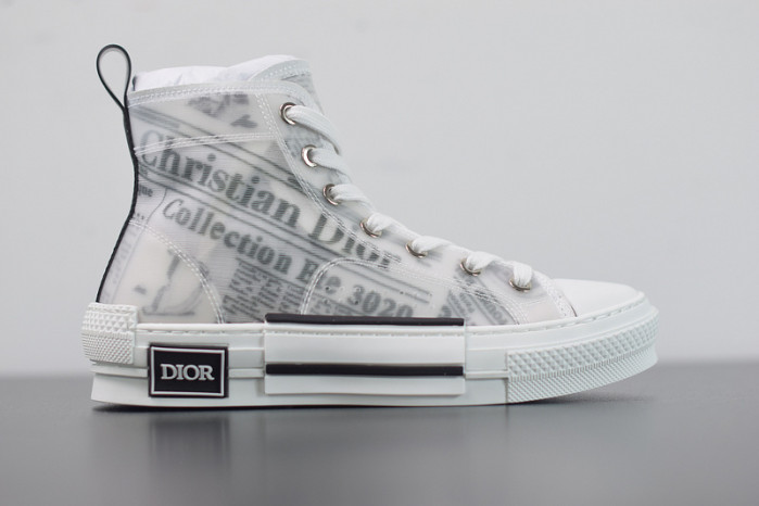 dor b23 high top oblique sneaker