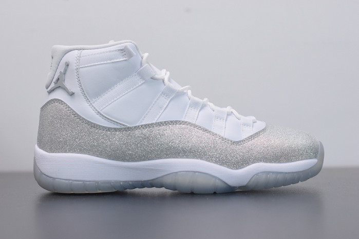 air jordan 11 retro white metallic silver ar0715-100