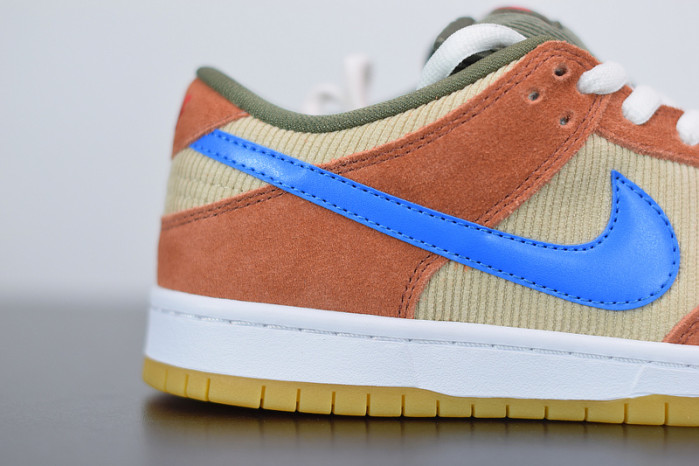 nike sb dunk low corduroy dusty peach bq6817-201