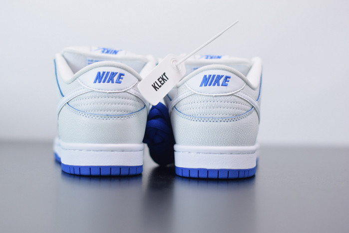 nike sb dunk low premium white game royal cj6884-100