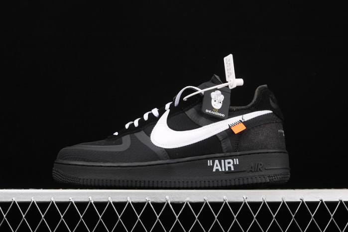 nike air force 1 low off-white black white ao4606-001
