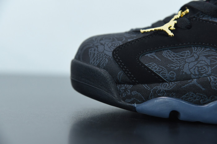 air jordan 6 retro singles day triple black db9818-001