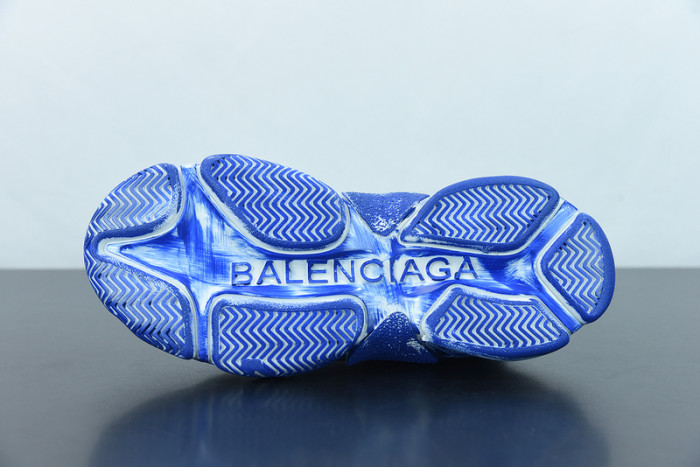 balcia triple s sneaker faded blue