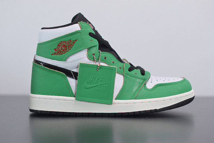 air jordan 1 high wmns“ lucky green” db4612-300