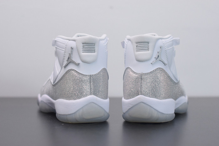 air jordan 11 retro white metallic silver ar0715-100