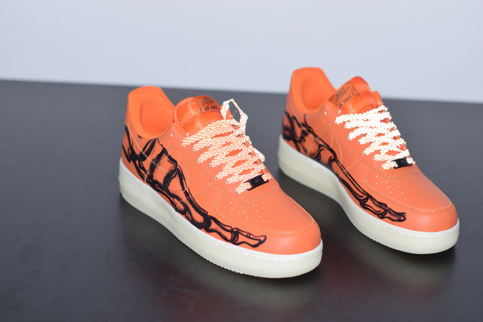 nike air force 1 skeleton ‘brilliant orange’cu8067-800