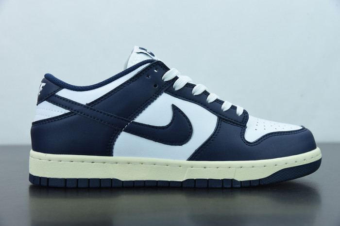 nike dunk low vintage navy dd1503-115