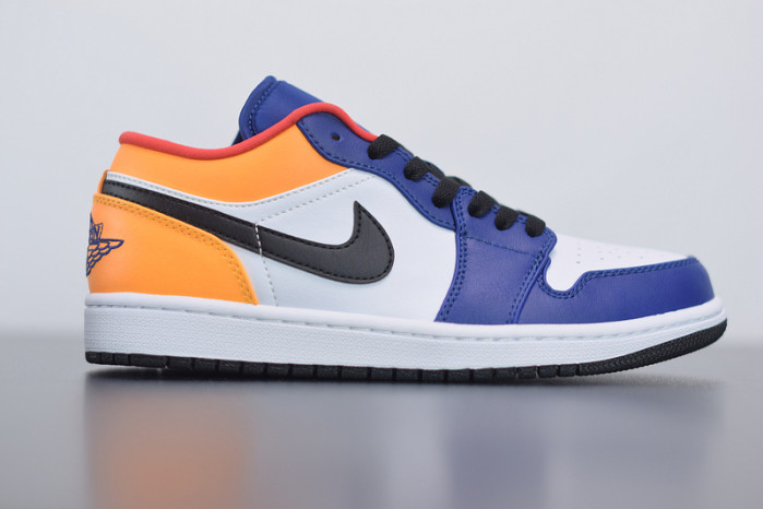 air jordan 1 low white navy yellow 553558-123