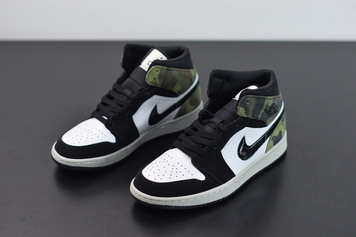 air jordan 1 mid camo cw5490-001
