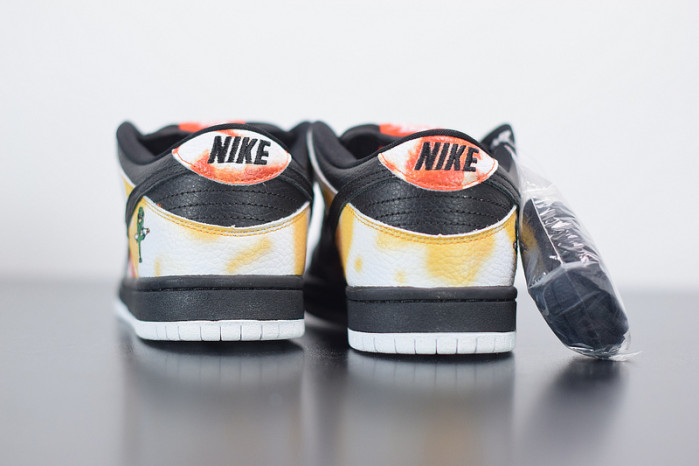 nike sb dunk low raygun tie-dye black bq6832-001